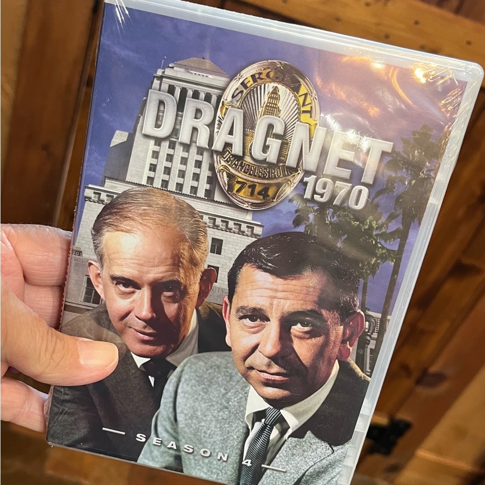 Dragnet 1970 Season 4 with Jack Webb and Harry Morgan.  New. Never opened.
